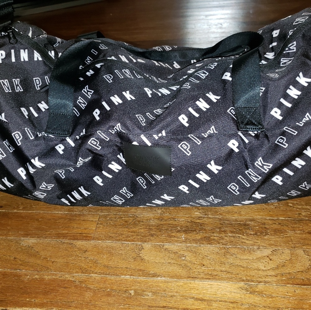 VS Pink weekender duffel bag